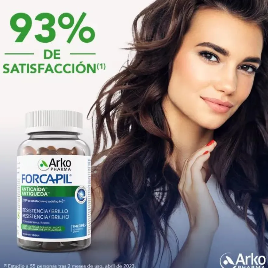 Arkopharma Forcapil Gominolas Anticaída Cabello y Uñas 60 unidades