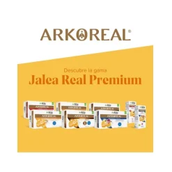 ARKOREAL Jalea Real Energía con Ginseng Sin Azúcar 500mg 20 ampollas