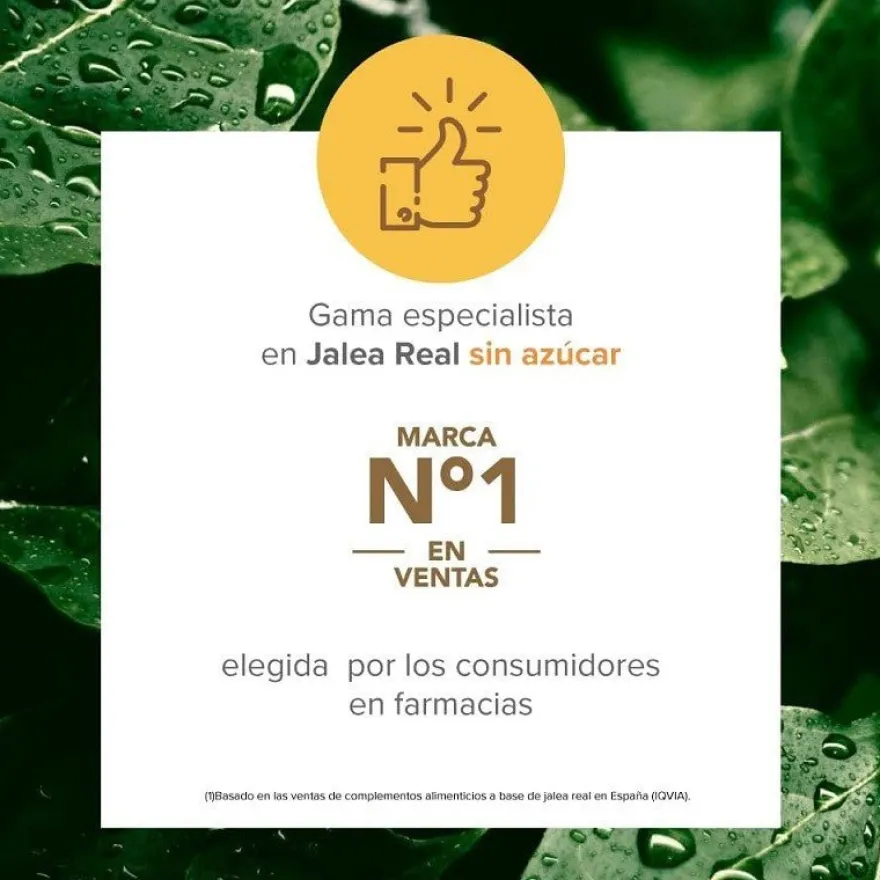 ARKOREAL Jalea Real 1500mg Sin Azúcar 20 ampollas