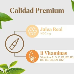 ARKOREAL Jalea Real Vitadefensas Sin Azúcar 1000mg 20 ampollas