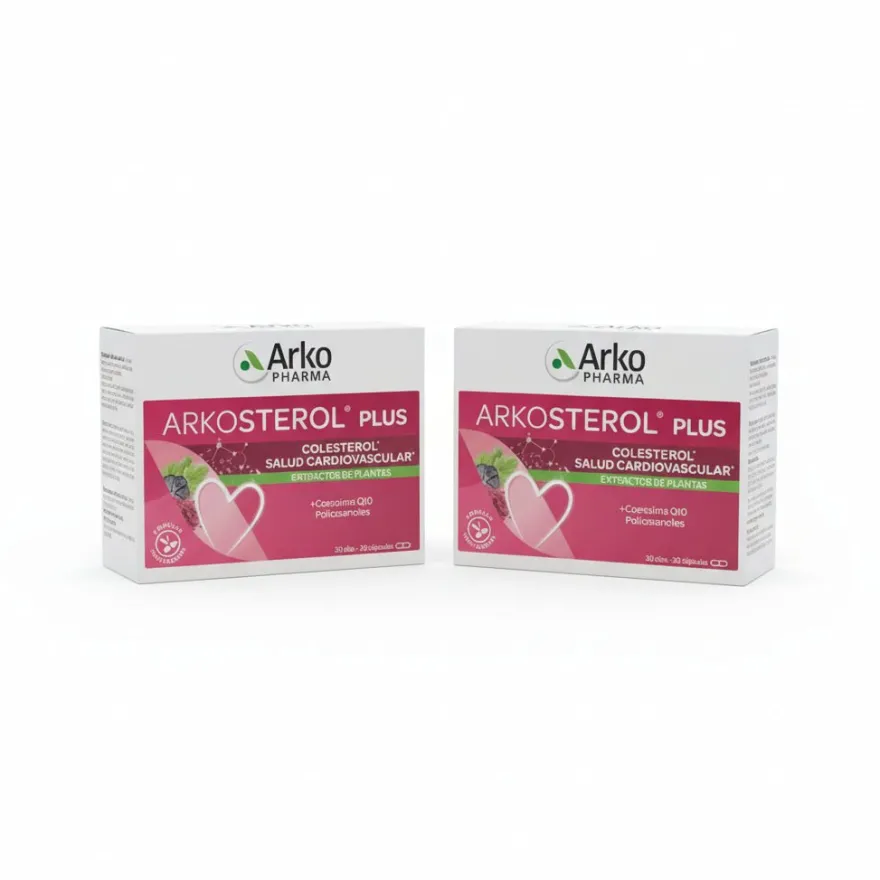ARKOSTEROL Plus CoQ10 DUPLO 2x30 Cápsulas