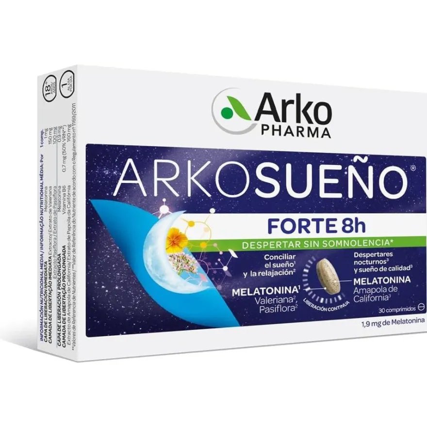 ARKOSUEÑO Forte 8H 30 Comprimidos