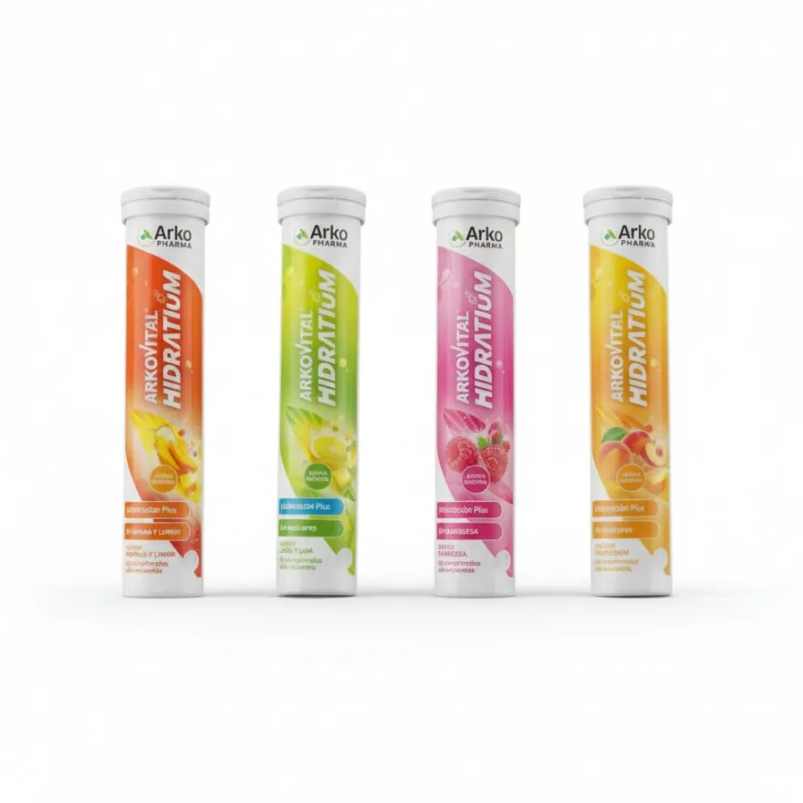 Arkovital Hidratium Hidratación Sabor Mango 24 Comprimidos Efervescentes
