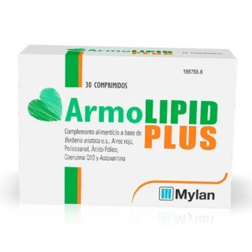 ARMOLIPID Plus Colesterol y Triglicéridos 30 Comprimidos