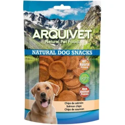 Arquivet Snack para Perros Chips de Salmón 100 g