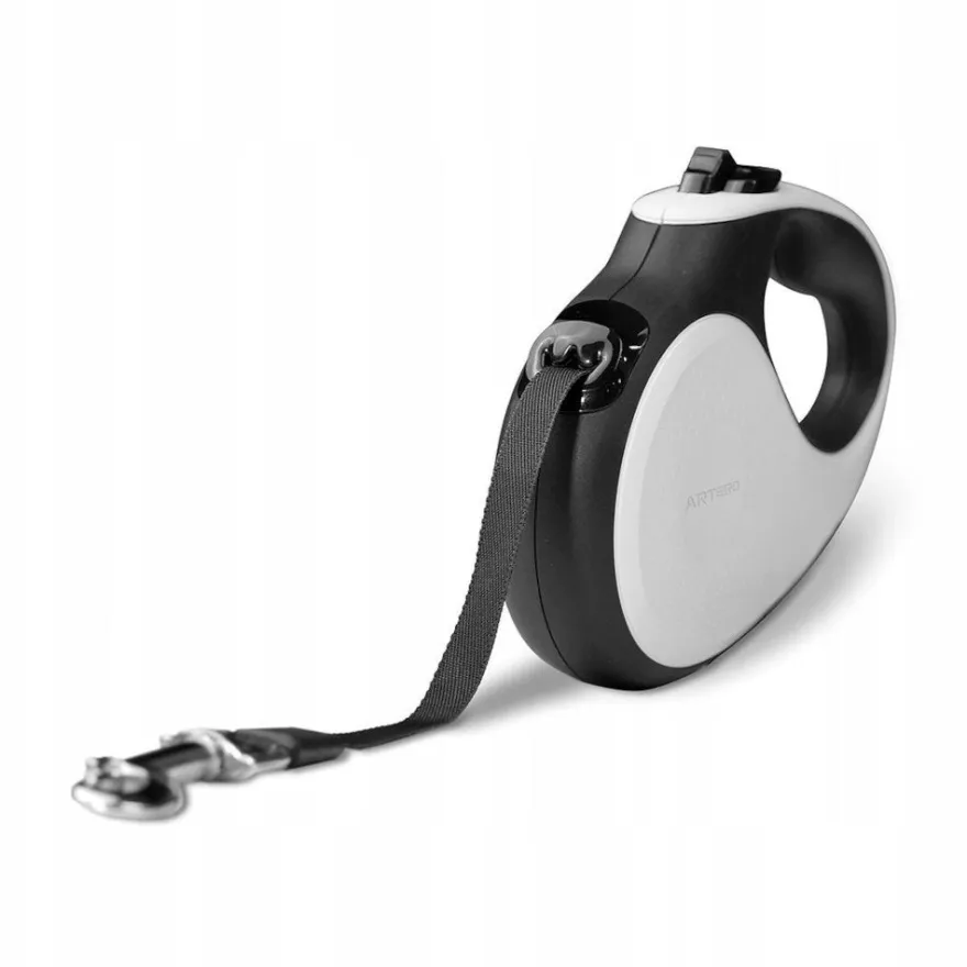 Artero Dog Control 360 XS Correa Automática Blanco/Negro 3m