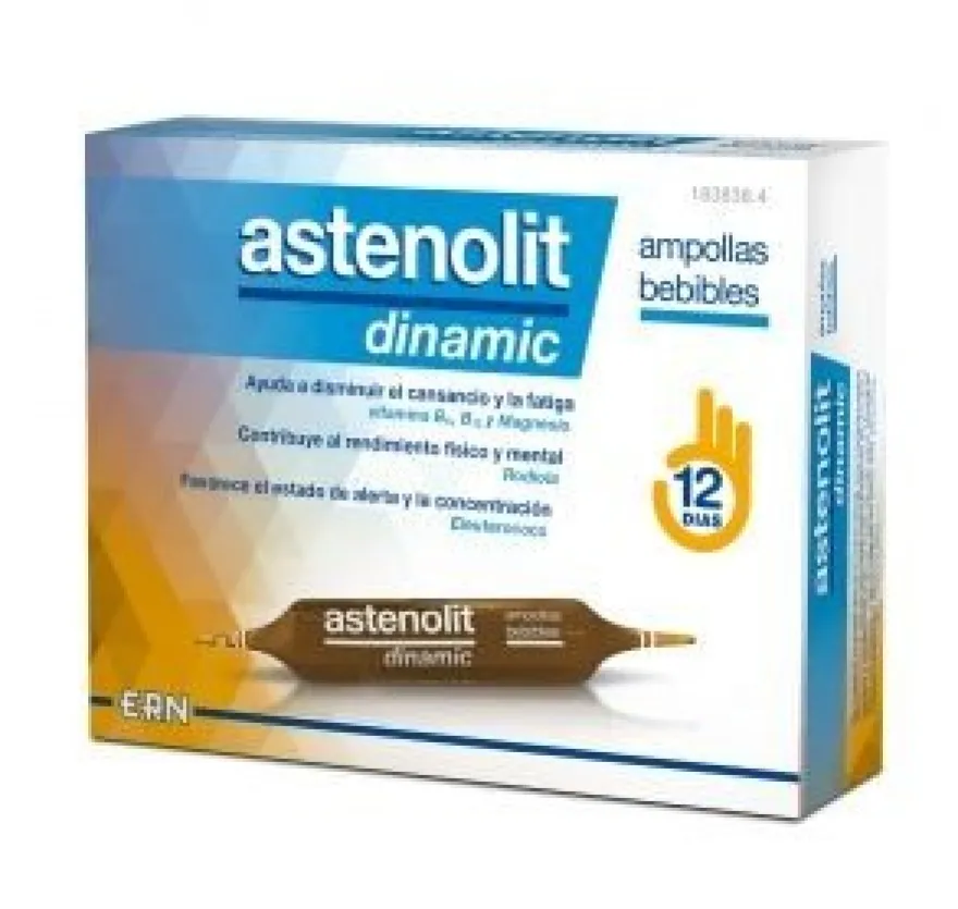 ASTENOLIT Dinamic Ampollas Bebibles 12x10ml