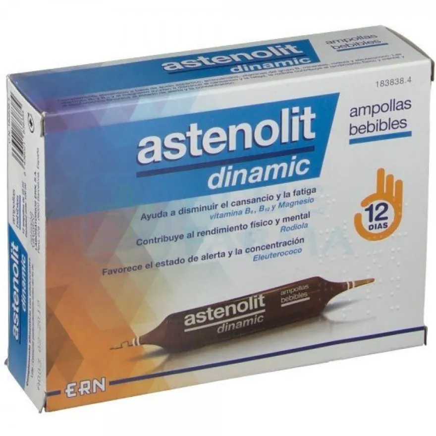 ASTENOLIT Dinamic Ampollas Bebibles 12x10ml