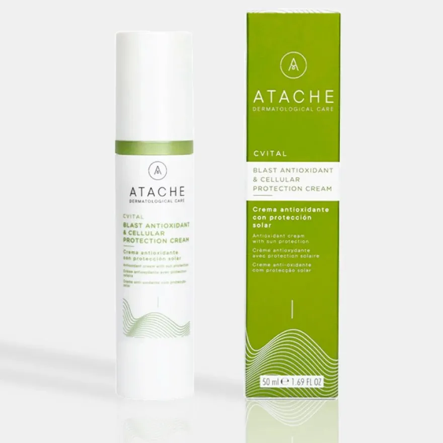 Atache C Vital Blast Antioxidant & Cellular Protection Cream 50ml+Sd Serum 30ml