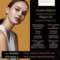 ATASHI Aceite Mágico Relajante Multifuncional 250 ml