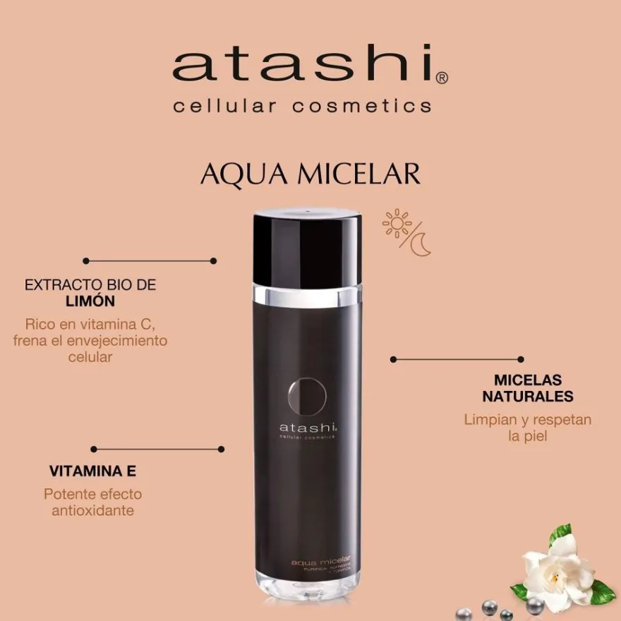 ATASHI Cellular Agua Micelar Purificante 250 ml