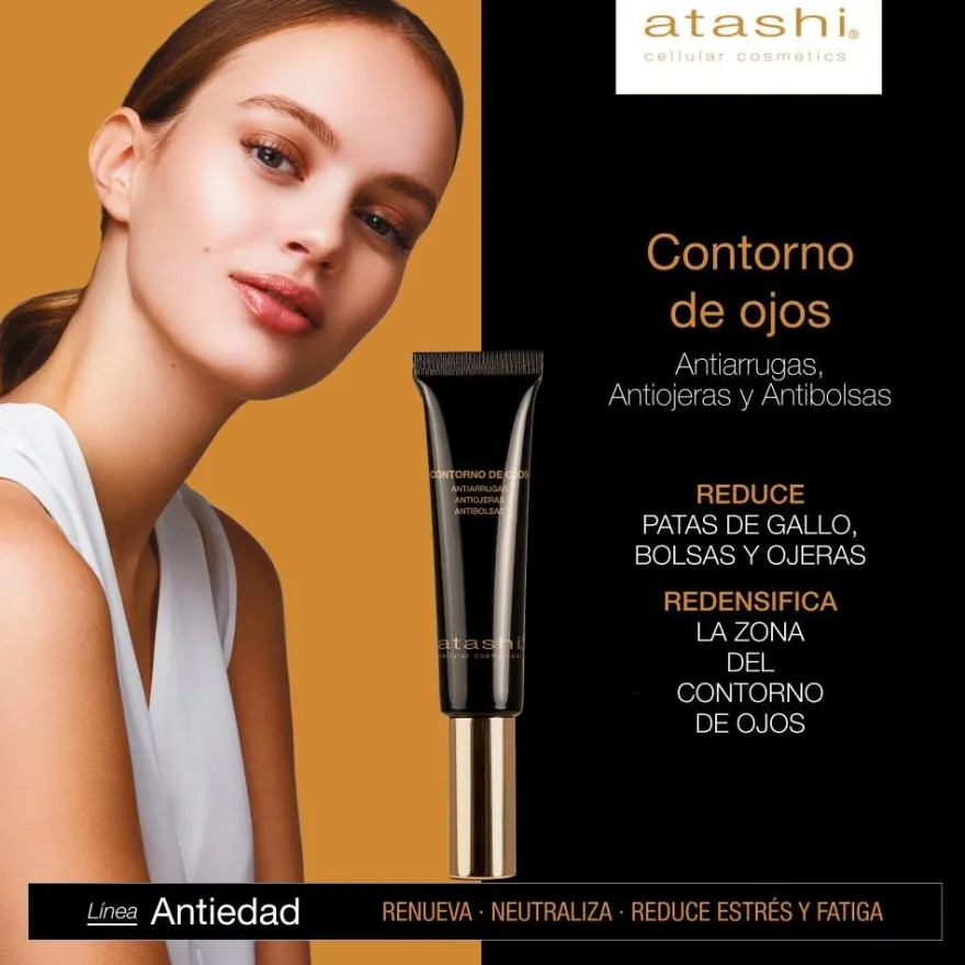 ATASHI Cellular Contorno de Ojos Antiarrugas 15 ml
