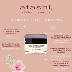 ATASHI Cofre Terapia Crema Hidratación Intensa 50 ml + Crema Lifting-Firmeza 50 ml