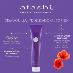 ATASHI Supernight Desmaquillante Aceite-Leche 75 ml