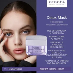 ATASHI Supernight Mascarilla Detox Purificante 50 ml
