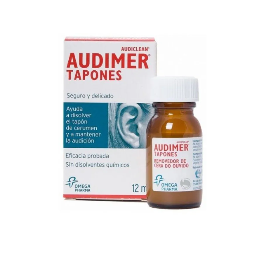 Audimer Tapones Limpieza Oídos 12ml