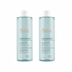 Avène Cleanance Agua Micelar Piel Grasa Duplo 2 x 400 ml