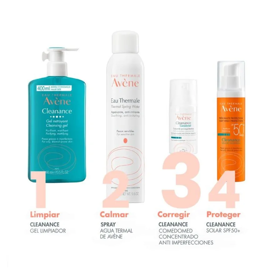 Avène Cleanance Gel Limpiador Sin Jabón 400ml