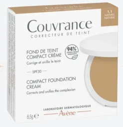 Avène Couvrance Base de Maquillaje Compacta 1.1 Natural SPF 30