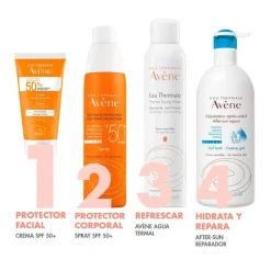 AVÈNE Crema Solar Piel Sensible y Seca SPF 50+ (50ml)
