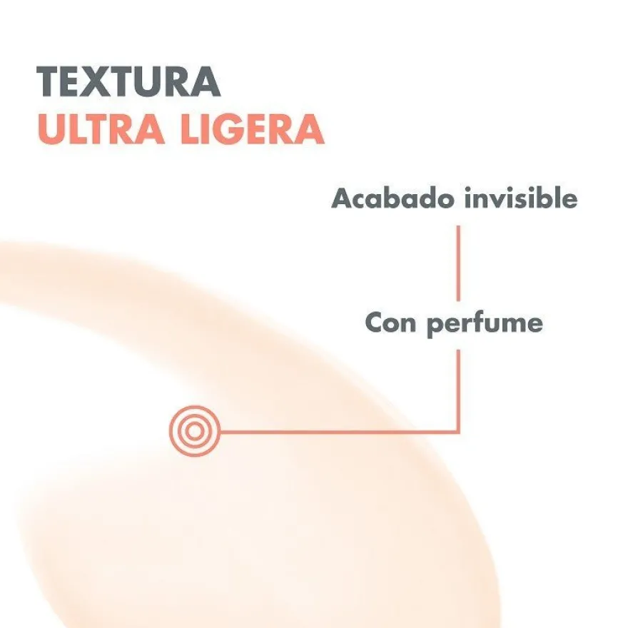 AVÈNE Protector Solar Fluido Piel Sensible Normal a Mixta SPF50+ DUPLO 2x50ml