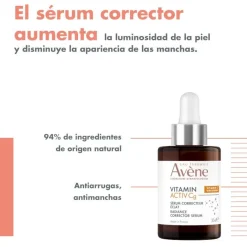 Avène Vitamin Activ Cg Sérum Luminosidad Corrector 30ml