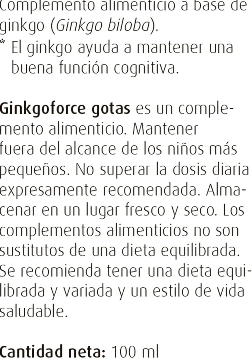 A.Vogel Ginkgoforce 100 ml