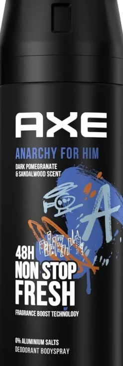 Axe Anarchy Desodorante Spray 150ml