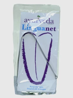 Ayurveda Linguanet Limpiador de Lengua Acero Inoxidable 15g