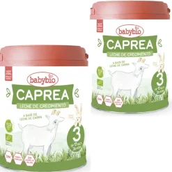 BABYBIO Caprea 3 Leche de Cabra de Crecimiento +12m Duplo 2x800g