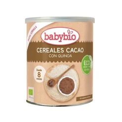 BABYBIO Cereales Cacao con Quinoa BIO +8m 220g