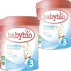 BABYBIO Primea 3 Leche de Crecimiento BIO +12m Duplo 2x800g