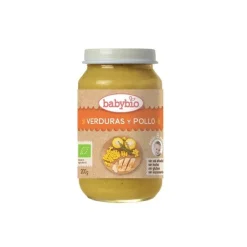 BABYBIO Tarrito BIO Verduras y Pollo +6m 200g