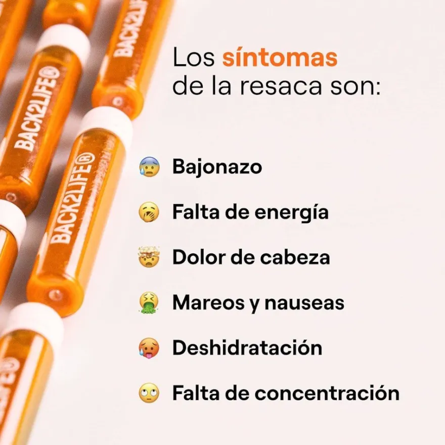 Back2Life Party Recovery 25mlx5 unidades