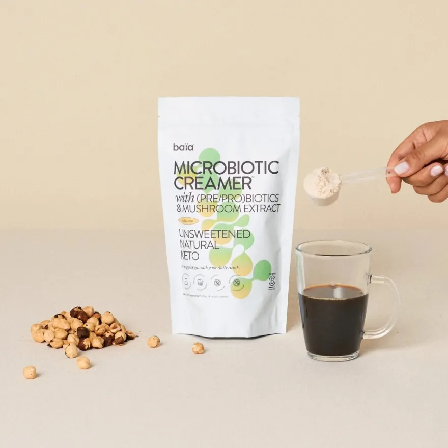 Baia Food Microbiotic Creamer Avellana 300g
