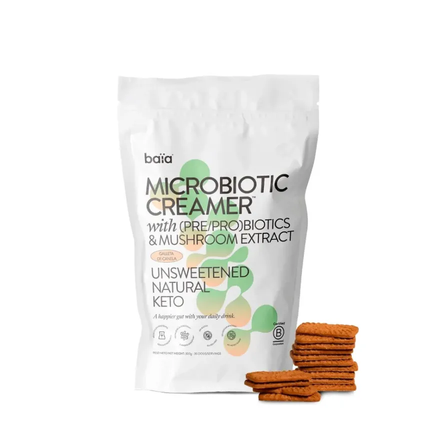 Baia Food Microbiotic Creamer Galleta de Canela 300g