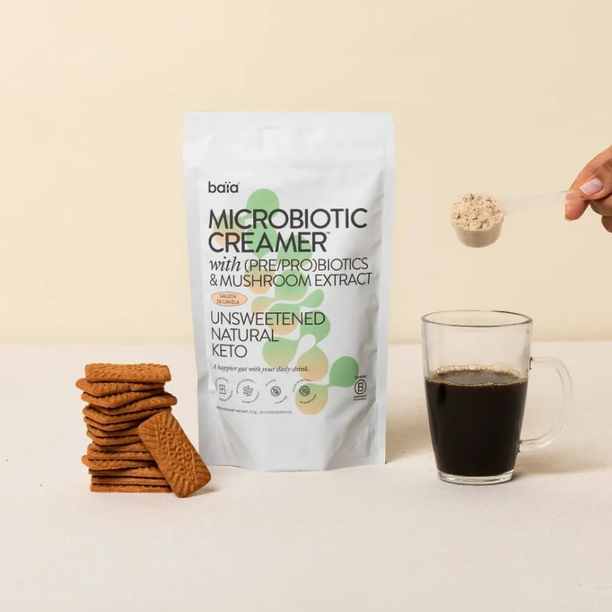 Baia Food Microbiotic Creamer Galleta de Canela 300g