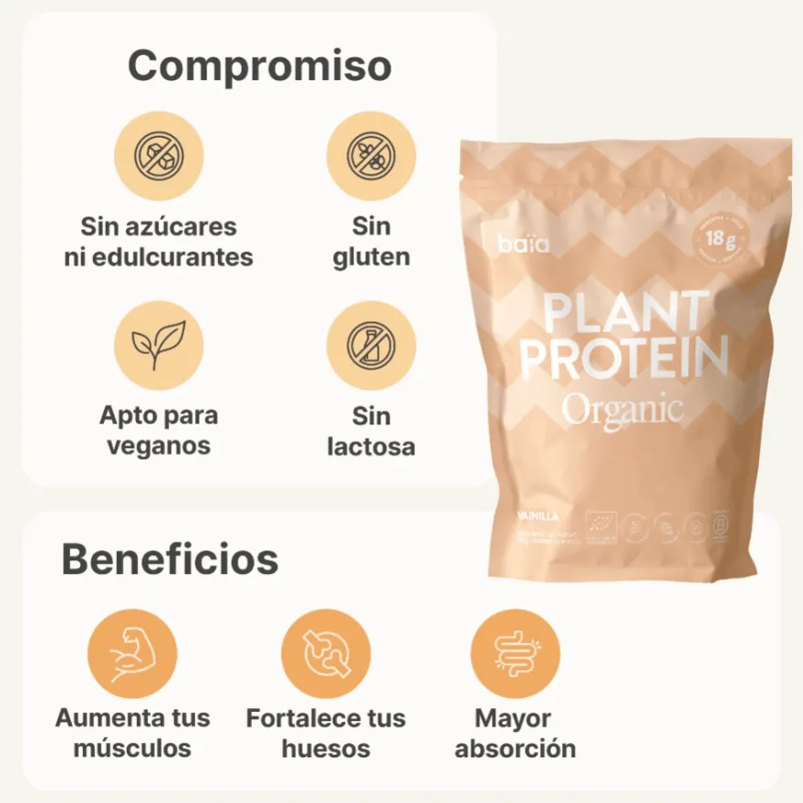 Baia Food Plant Protein Vainilla 750g