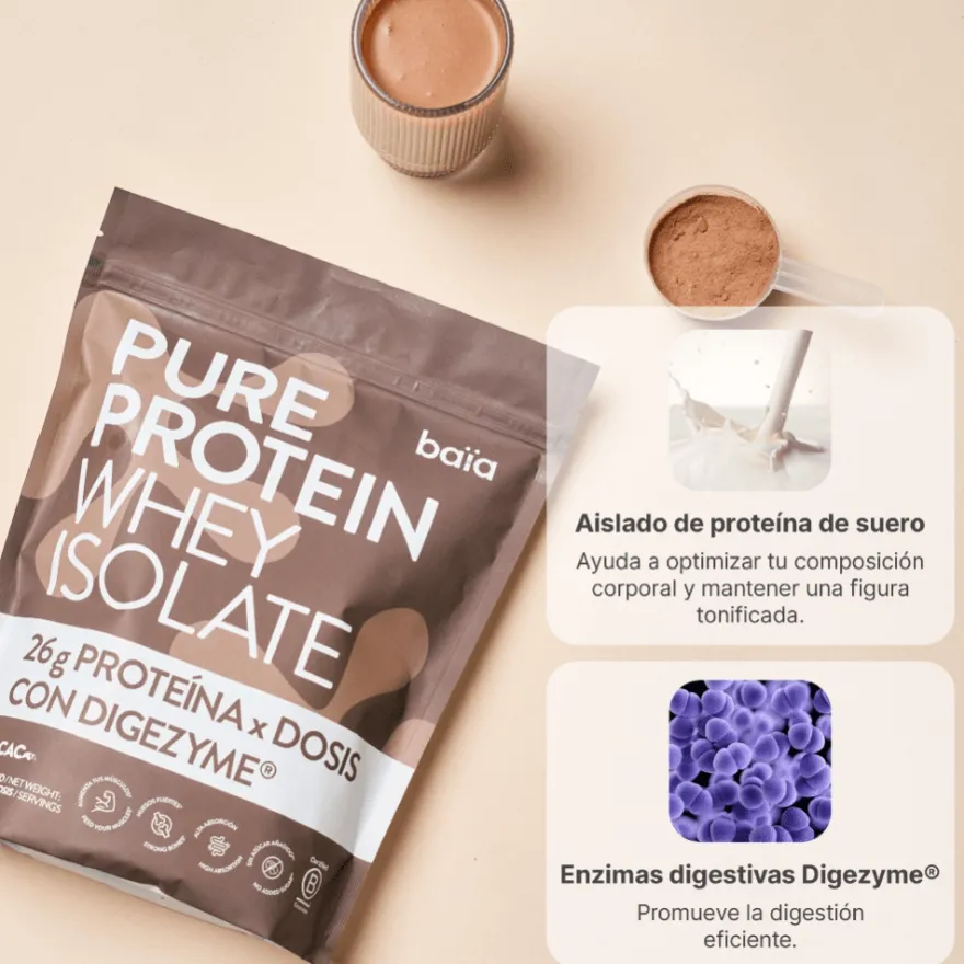 Baia Food Pure Protein Whey Isolate Cacao 750 g