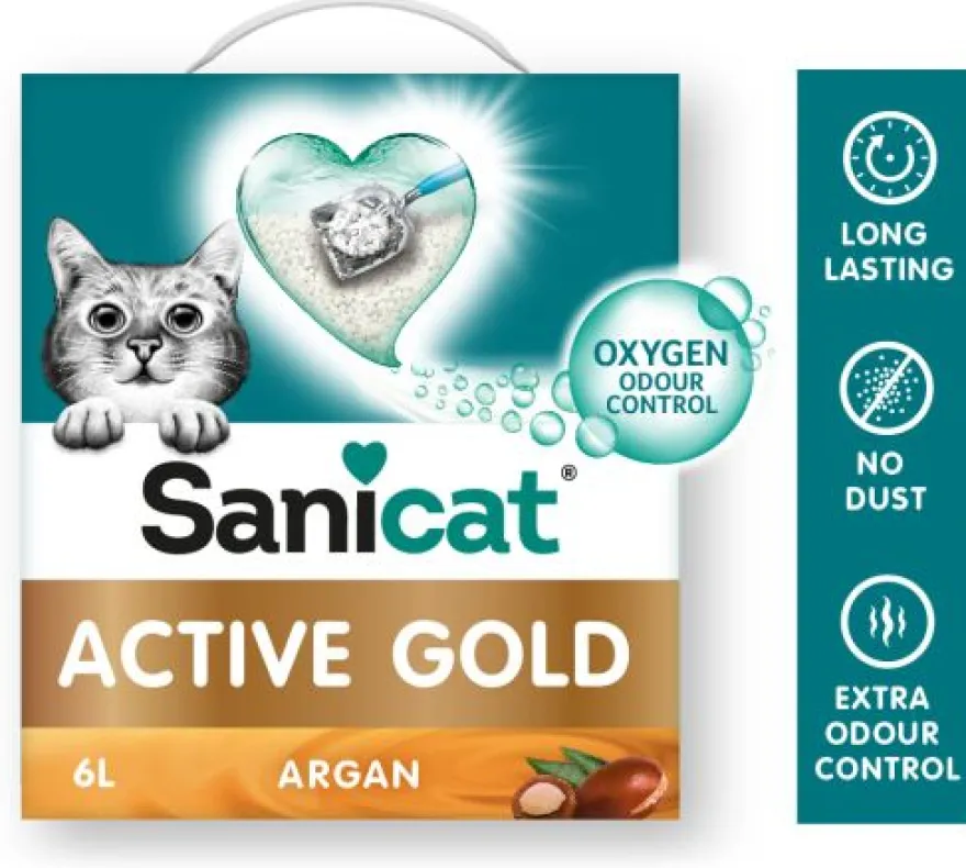 Bailach Sanicat Active Gold Arena para Gato 6L