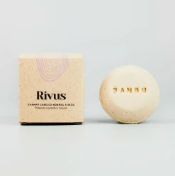 BANBU Champú Ecológico Sólido Pelo Normal a Seco RIVUS 75g
