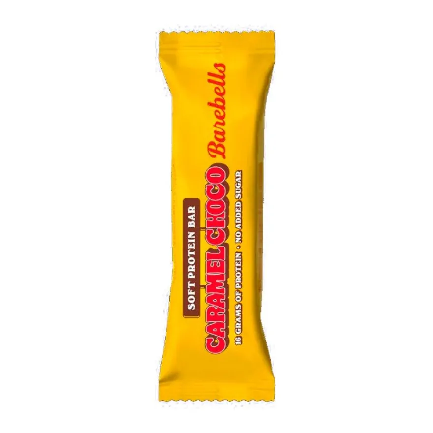BAREBELLS Barrita Proteica Soft Caramel Choco 55g