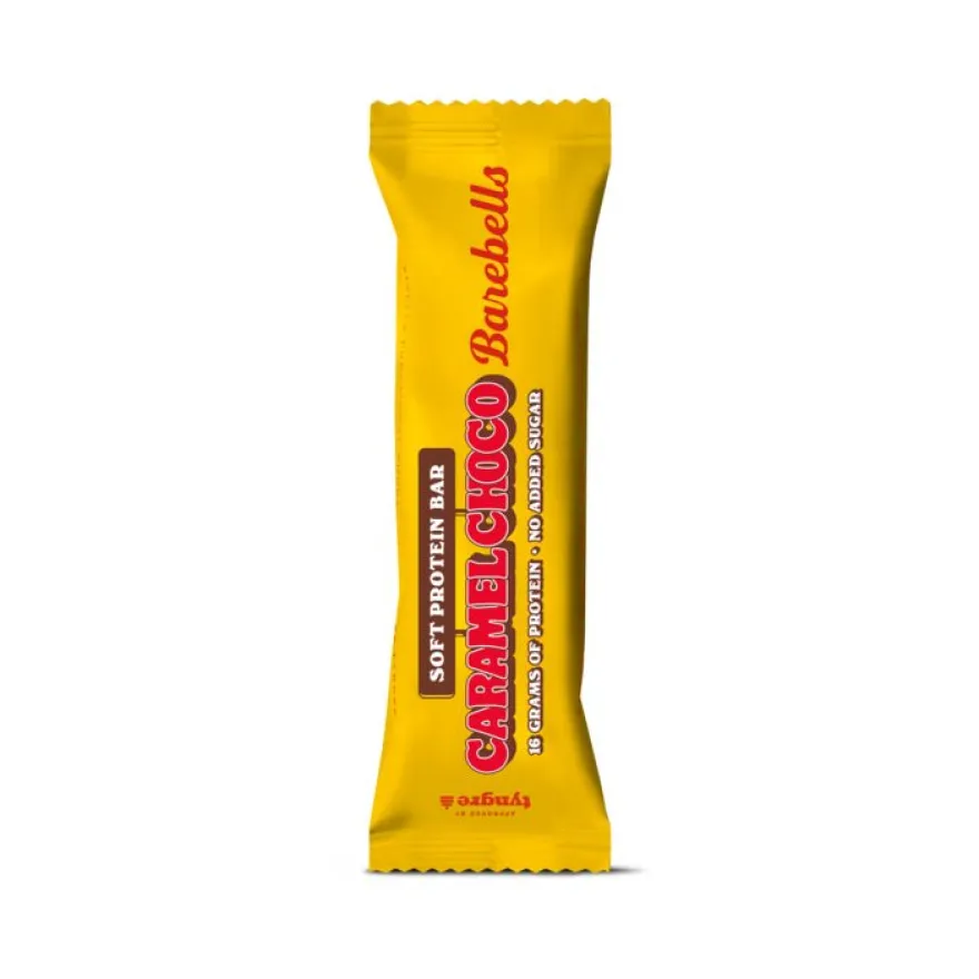 BAREBELLS Barrita Proteica Soft Caramel Choco 55g