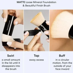 Bare Minerals Matte Foundation Mineral SPF15 13 Golden Beige 6 g