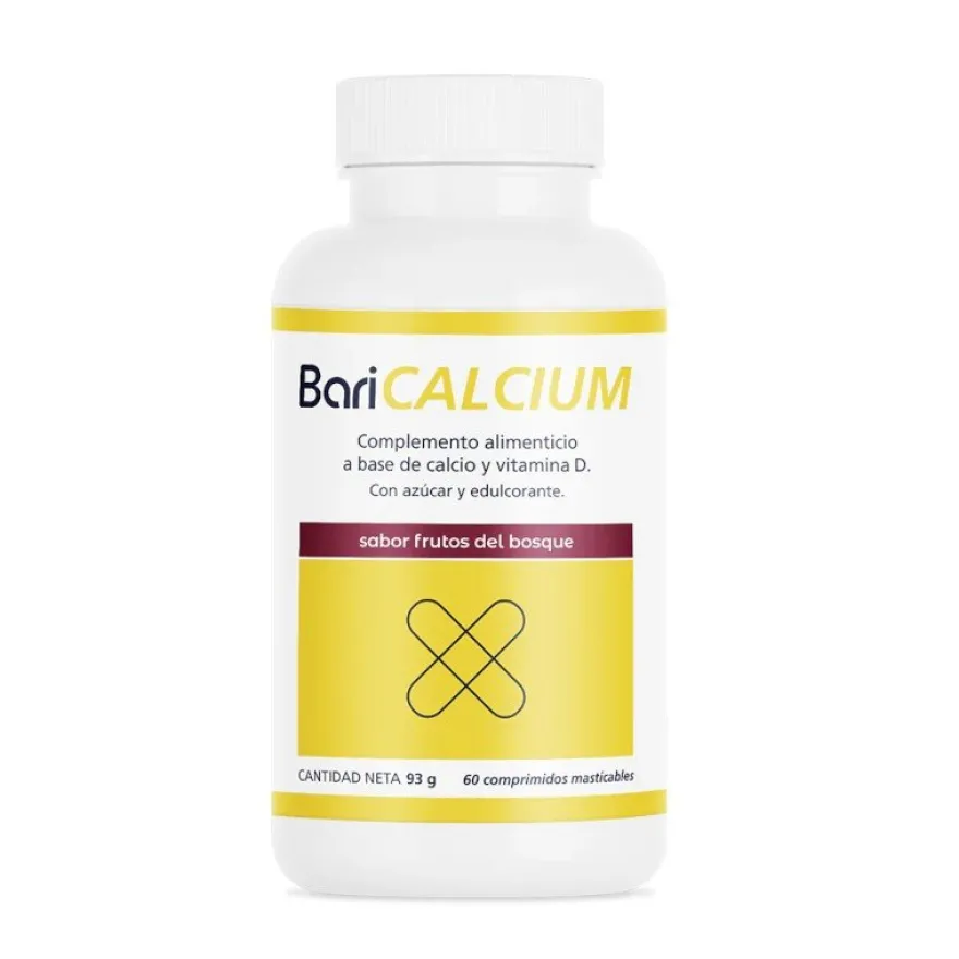 BariCalcium 60 comprimidos masticables
