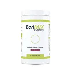 BariMIX gummies 90 caramelos de goma Sabor Frambuesa
