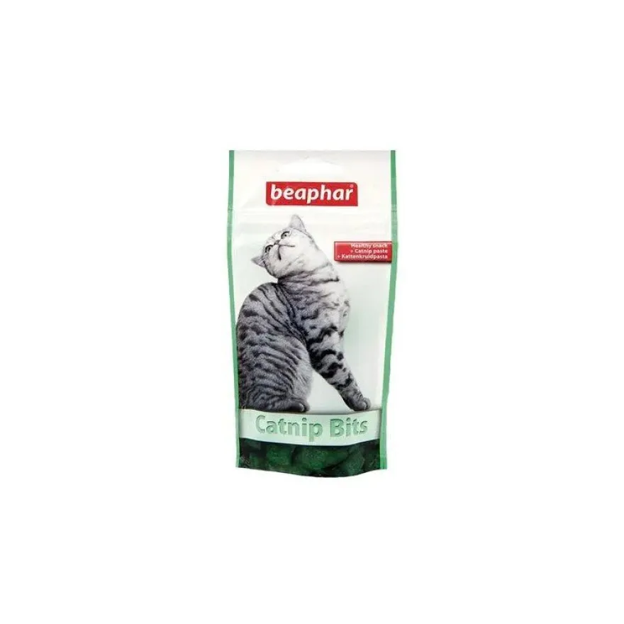 Beaphar Bocaditos Hierba Gato Snacks 18x35g