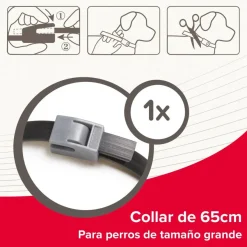 Beaphar Canishield Collar Antiparasitario Perro 65 cm 1 ud