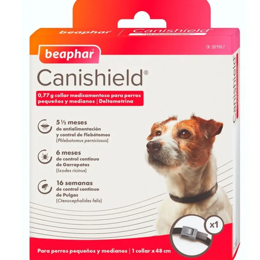 Beaphar Canishield Collar Antiparasitario Perro 48 cm 1 ud