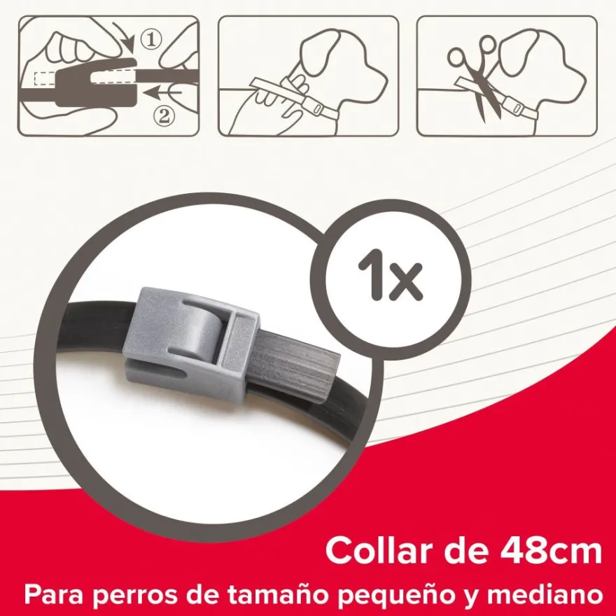 Beaphar Canishield Collar Antiparasitario Perro 48 cm 1 ud